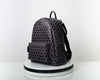 Grey Honeycomb Luxo Backpack